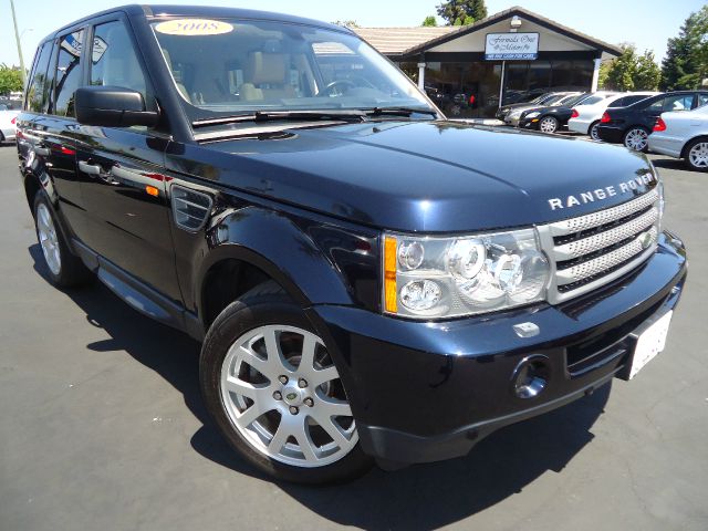2008 LAND ROVER RANGE ROVER SPORT HSE dark blue one ownerlocal car with clean carfax  all power 