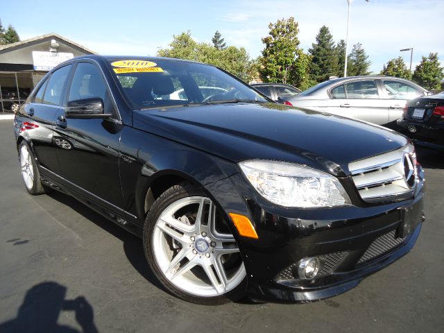 2010 MERCEDES-BENZ C-CLASS C300 SPORT SEDAN black clean car fax covered by factory warrantygtele