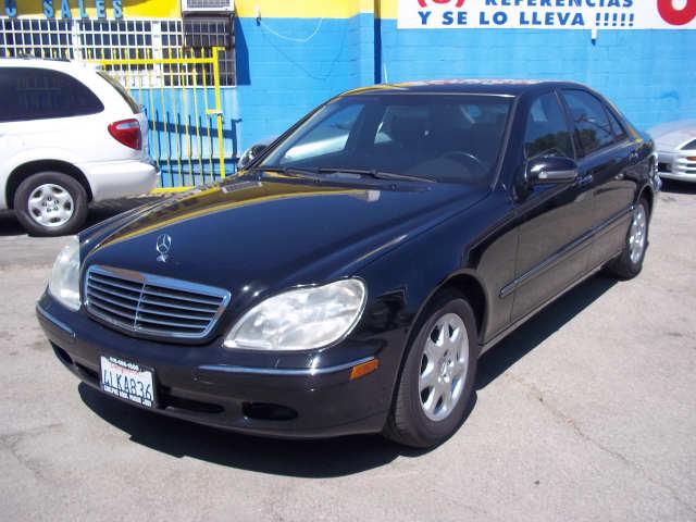 2000 MERCEDES-BENZ S-CLASS S500, ...