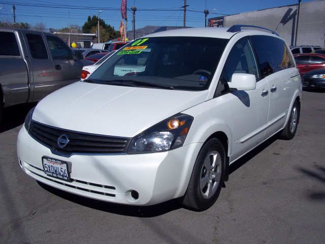 2007 NISSAN QUEST S, pearl white, ...
