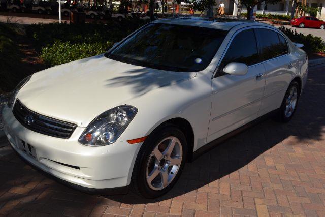 2003 INFINITI G35 SPORT SEDAN WITH LEATHER white we have financing available for all yours financi