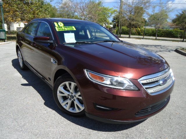 2010 FORD TAURUS SEL FWD, brown, ...