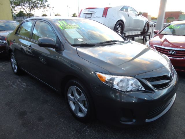 2011 TOYOTA COROLLA LE 4-SPEED AT magnetic gray m call now 1-866-717-9571   free autocheck  carf