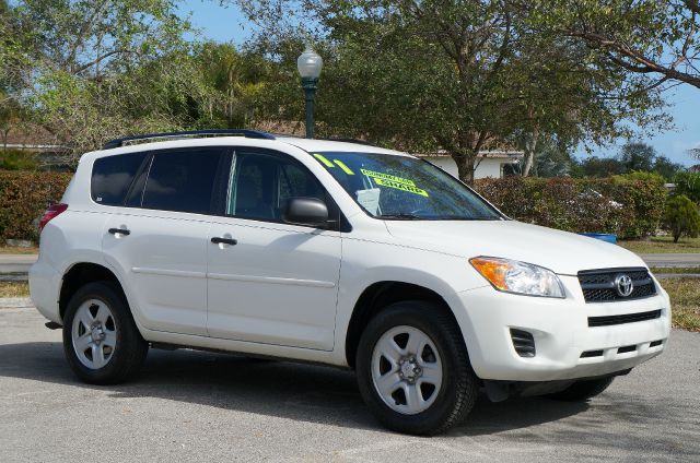 2011 TOYOTA RAV4 BASE I4 4WD super white call now 1-866-717-9571   free autocheck  carfax report