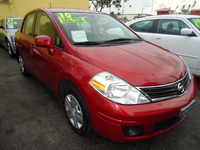2010 NISSAN VERSA 1.8 S SEDAN, red ...