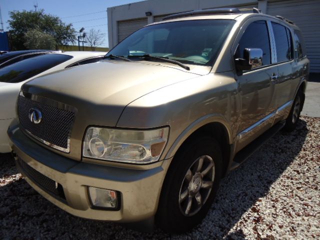 2004 INFINITI QX56 AWD, gold, ...