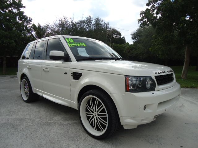2010 LAND ROVER RANGE ROVER SPORT HSE alaska white wow must see sharp and like new this used 20