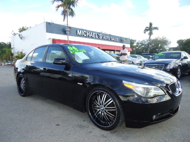 2006 BMW 5 SERIES 525I, jet black, ...
