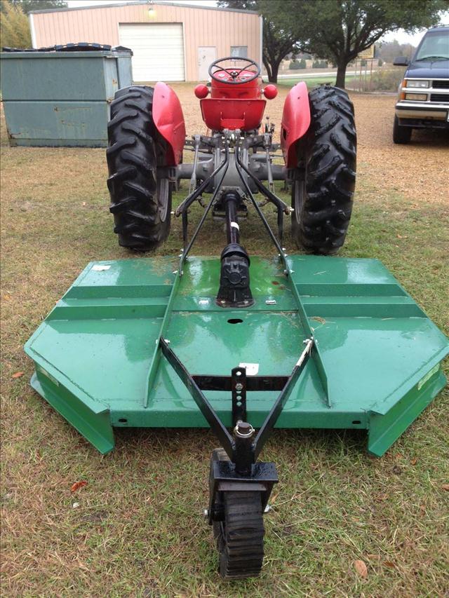 1954 MASSEY FERGUSION 65 diesel Tractor COMES WITH BRUSH HOG for sale