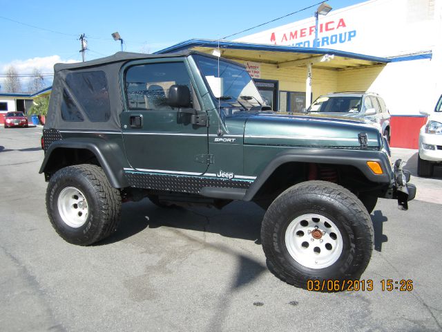 2003 JEEP WRANGLER SPORT green 4wdawdamfm radioanti-brake system non-abs  4-wheel absbody s