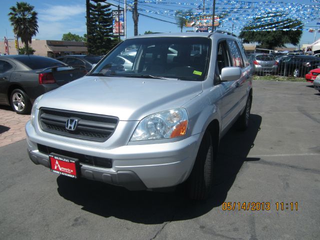 2003 HONDA PILOT EX W LEATHER silver 4wdawdabs brakesair conditioningalloy wheelsamfm radio