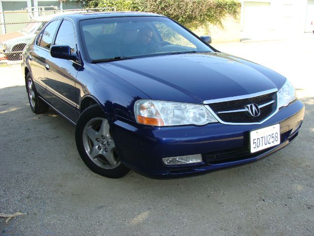 2003 ACURA TL 32TL WITH NAVIGATION SYSTEM blue clean title and carfax reports  speed-sensitive 