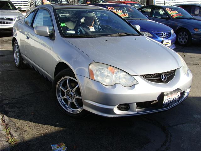 2003 ACURA RSX COUPE WITH 5-SPEED AT silver clean carfax and title reports 4-wheel disc brakes p