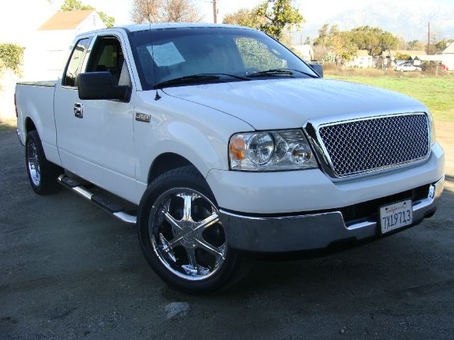 2005 FORD F150 XL SUPERCAB 2WD white clean title report recirculating ball steering 4-wheel powe