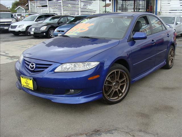 2003 MAZDA 6 I blue clean title and carfax reports 4 speaker cdmp3 audio system cfc-free aircon