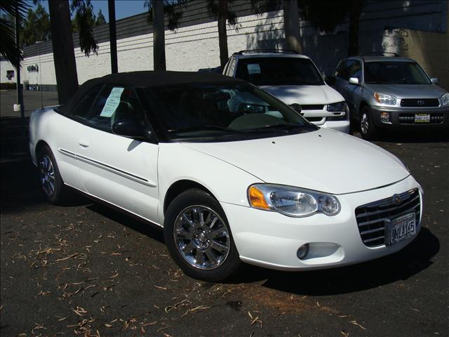 2005 CHRYSLER SEBRING LIMITED white 1-owner vehicle lockable glovebox infinity audio speed-sens